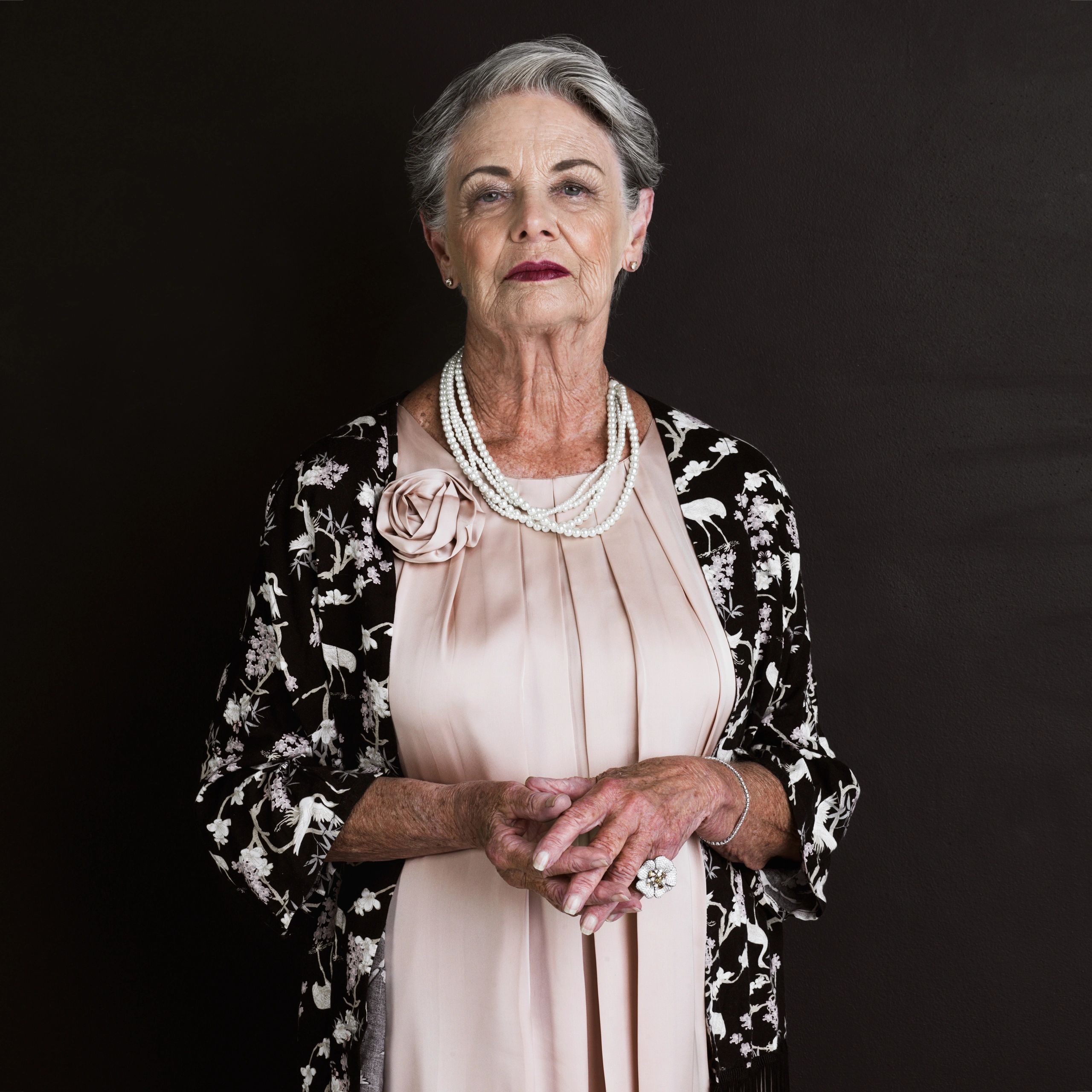 Portrait of an elegant woman